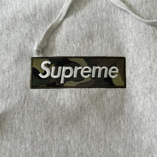 FW23 Supreme Camo Box Logo Hoodie - 269archive