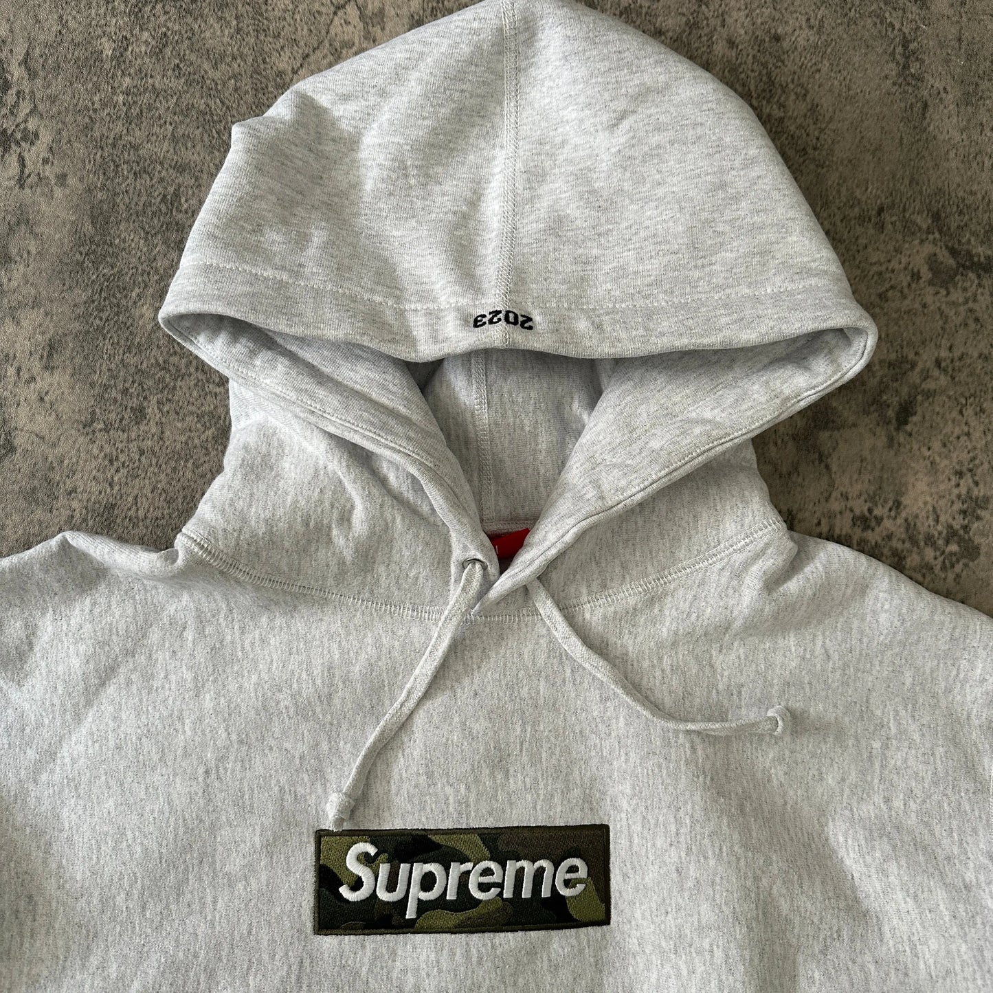 FW23 Supreme Camo Box Logo Hoodie - 269archive