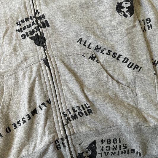 Hysteric Glamour “All Messed Up” Zip-Up - 269archive
