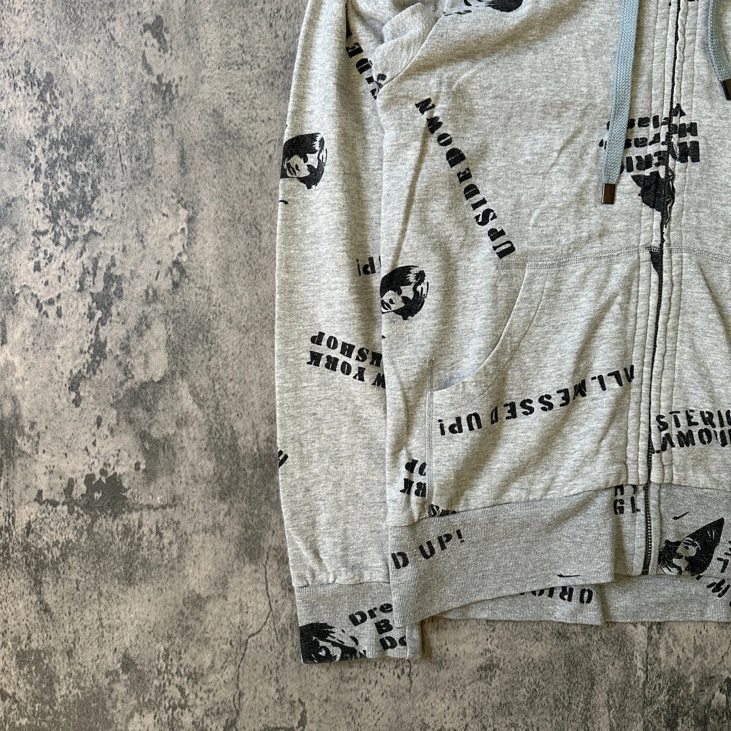 Hysteric Glamour “All Messed Up” Zip-Up - 269archive