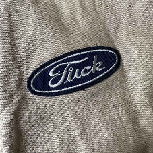 Hysteric Glamour “Fuck” Stadium Jacket - 269archive