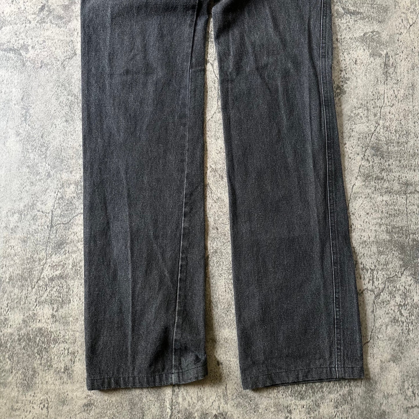 SS05 “History of My World” Washed Charcoal Denim Pants 269archive