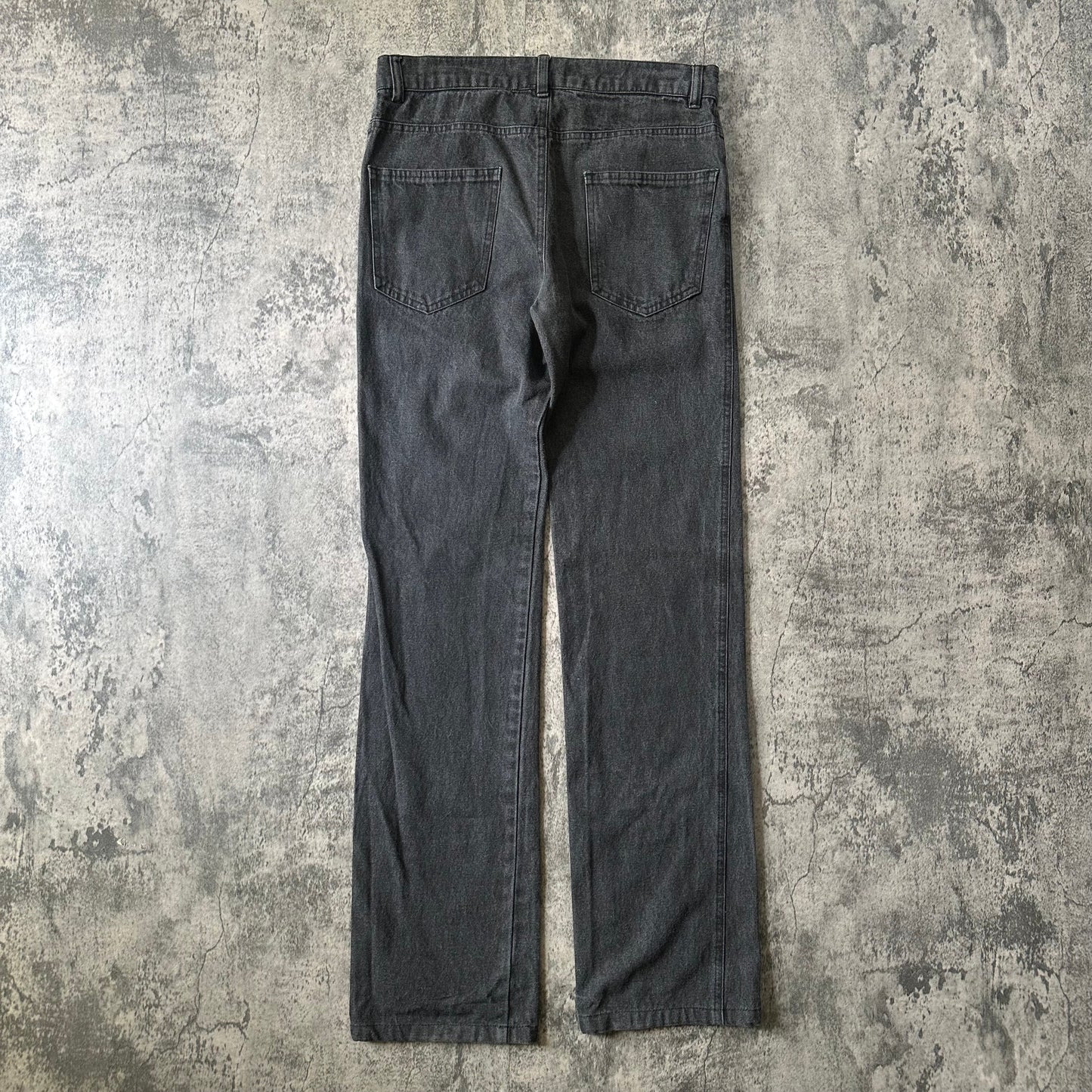 SS05 “History of My World” Washed Charcoal Denim Pants 269archive