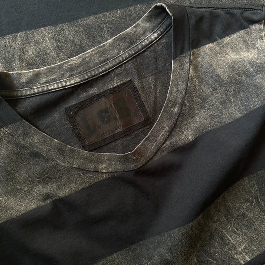 L.G.B. Striped Short Sleeve Tee - 269archive