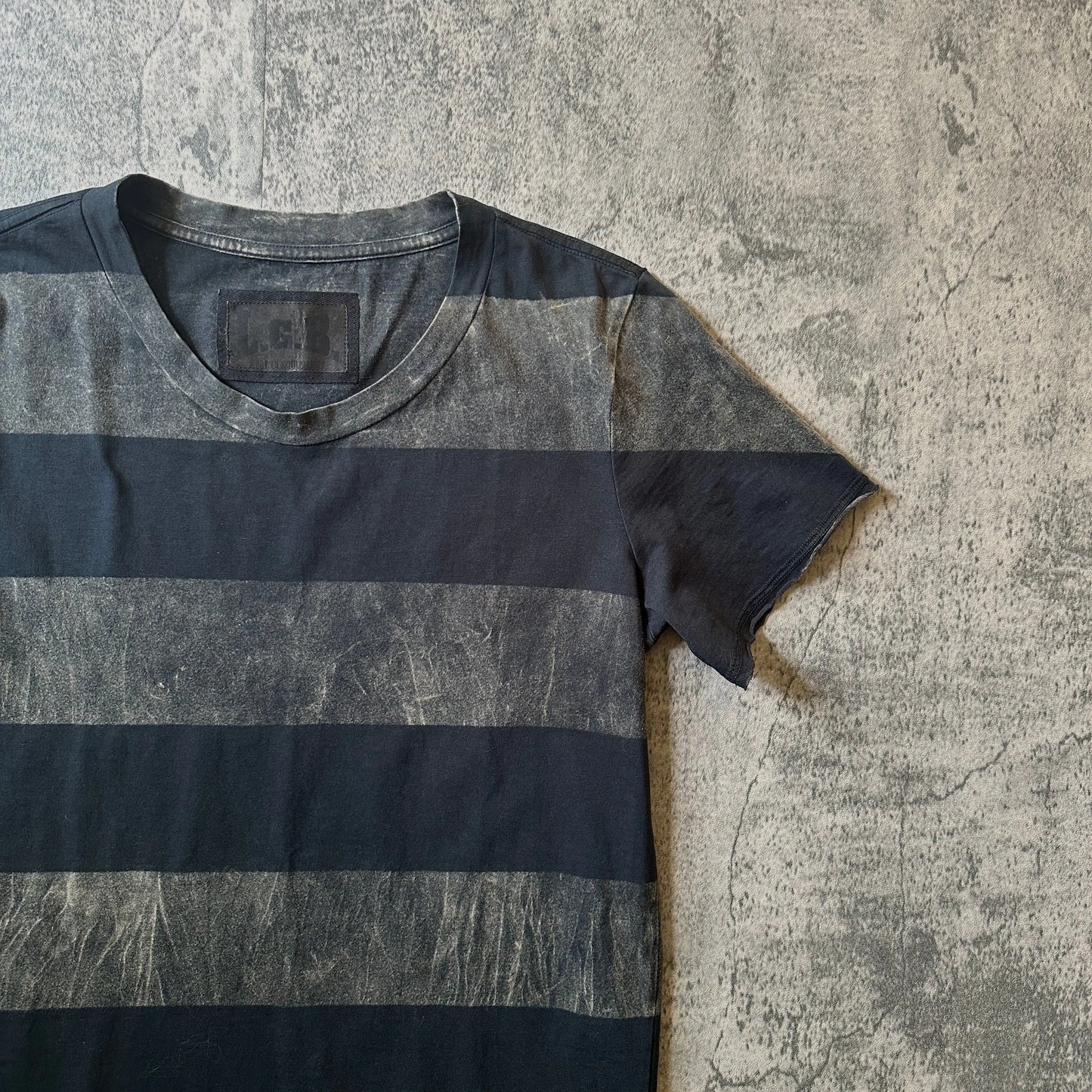 L.G.B. Striped Short Sleeve Tee - 269archive