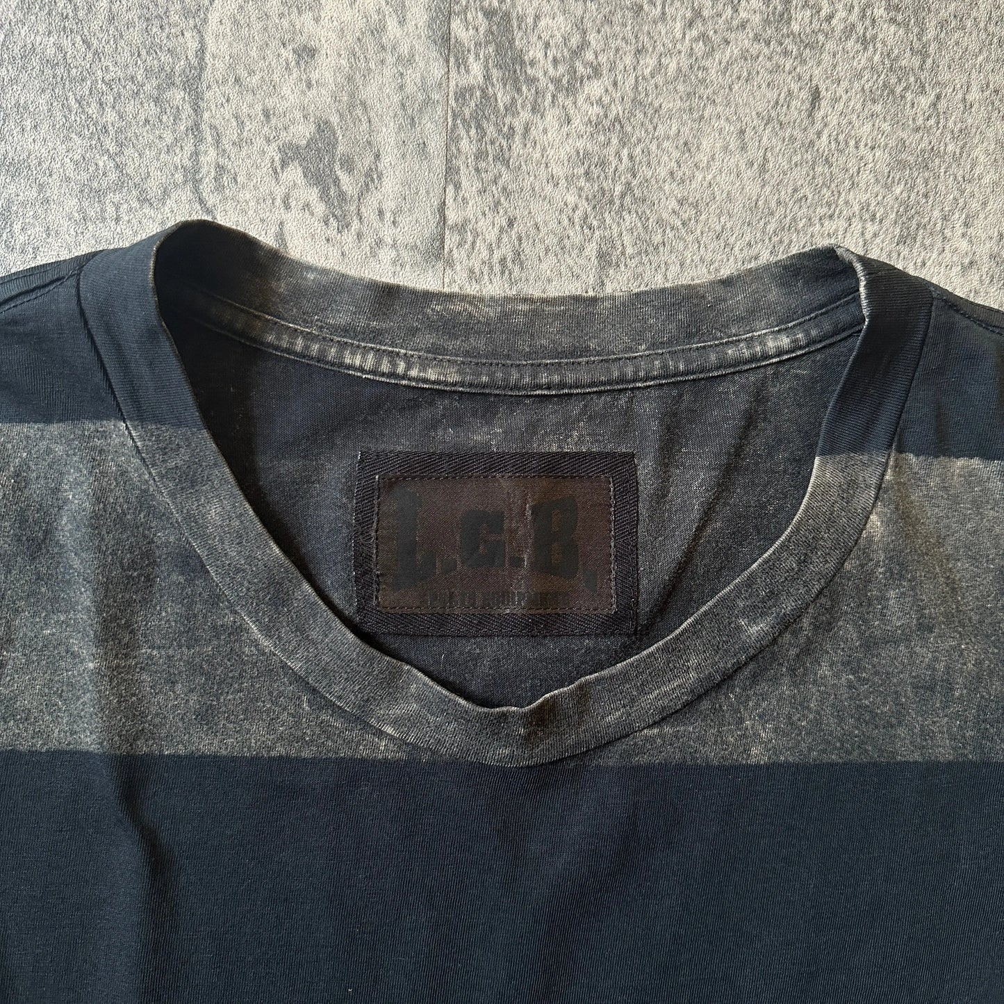 L.G.B. Striped Short Sleeve Tee - 269archive