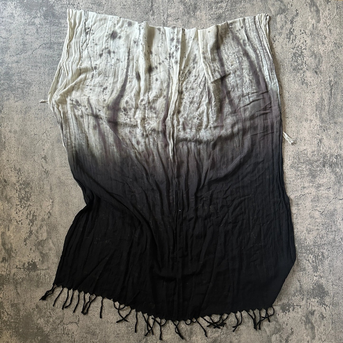 L.G.B. “Burn & Ash” Fringe Scarf - 269archive