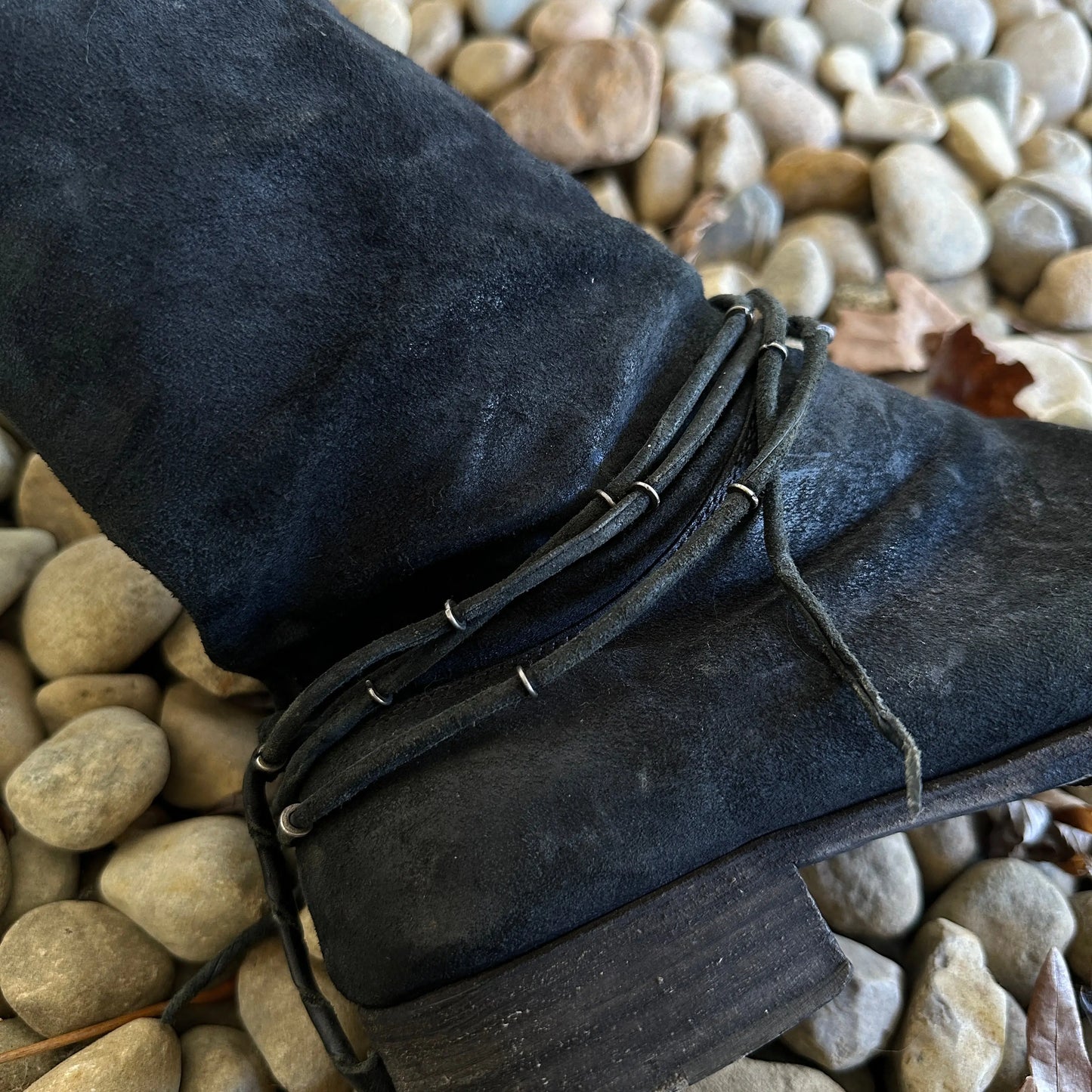 M.A+ by Maurizio Amadei “SW 1R2” Reverse Calf Leather Boots - 269archive