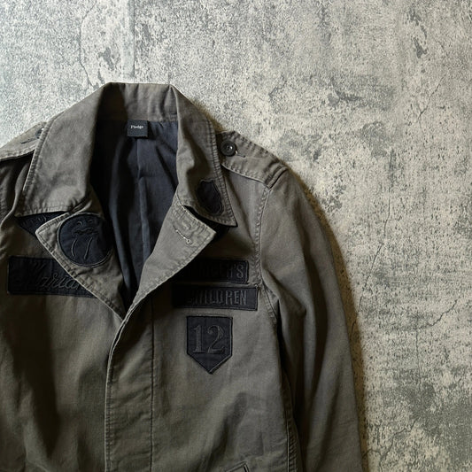 Pledge “Rolling Stones” Patch Military Jacket - 269archive