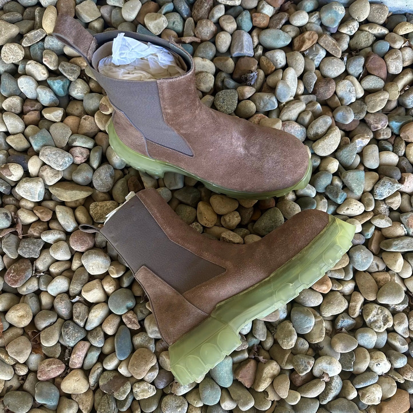 Rick Owens “Dust” Beatle Bozo Tractor Boot - 269archive
