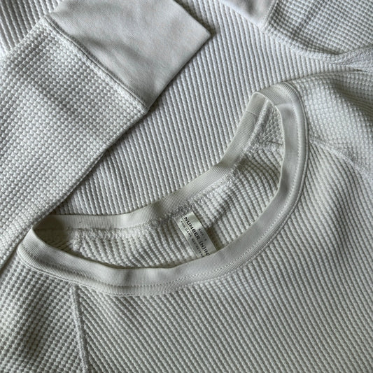 SS02 Number (N)ine Waffle Knit Long Sleeve - 269archive