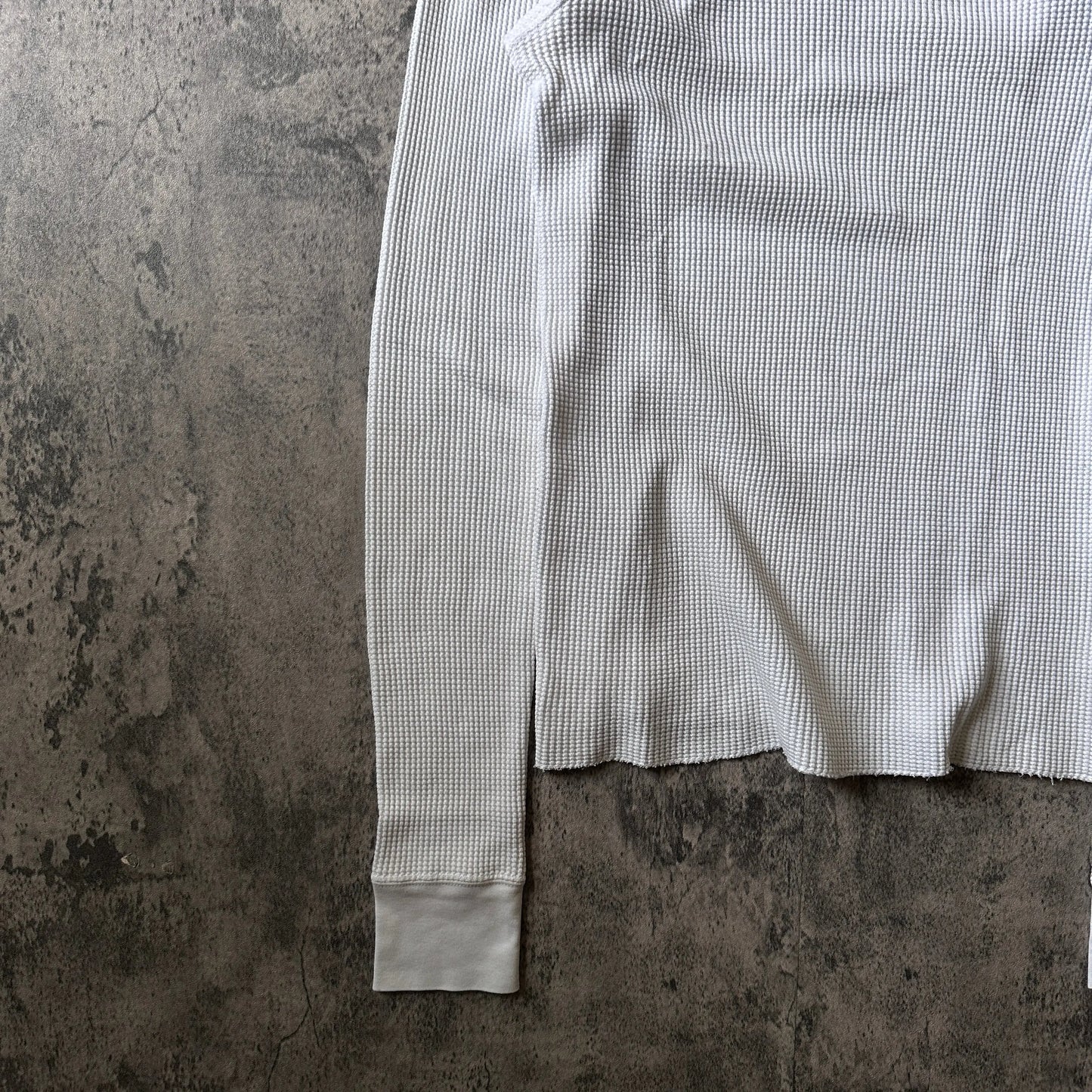 SS02 Number (N)ine Waffle Knit Long Sleeve - 269archive