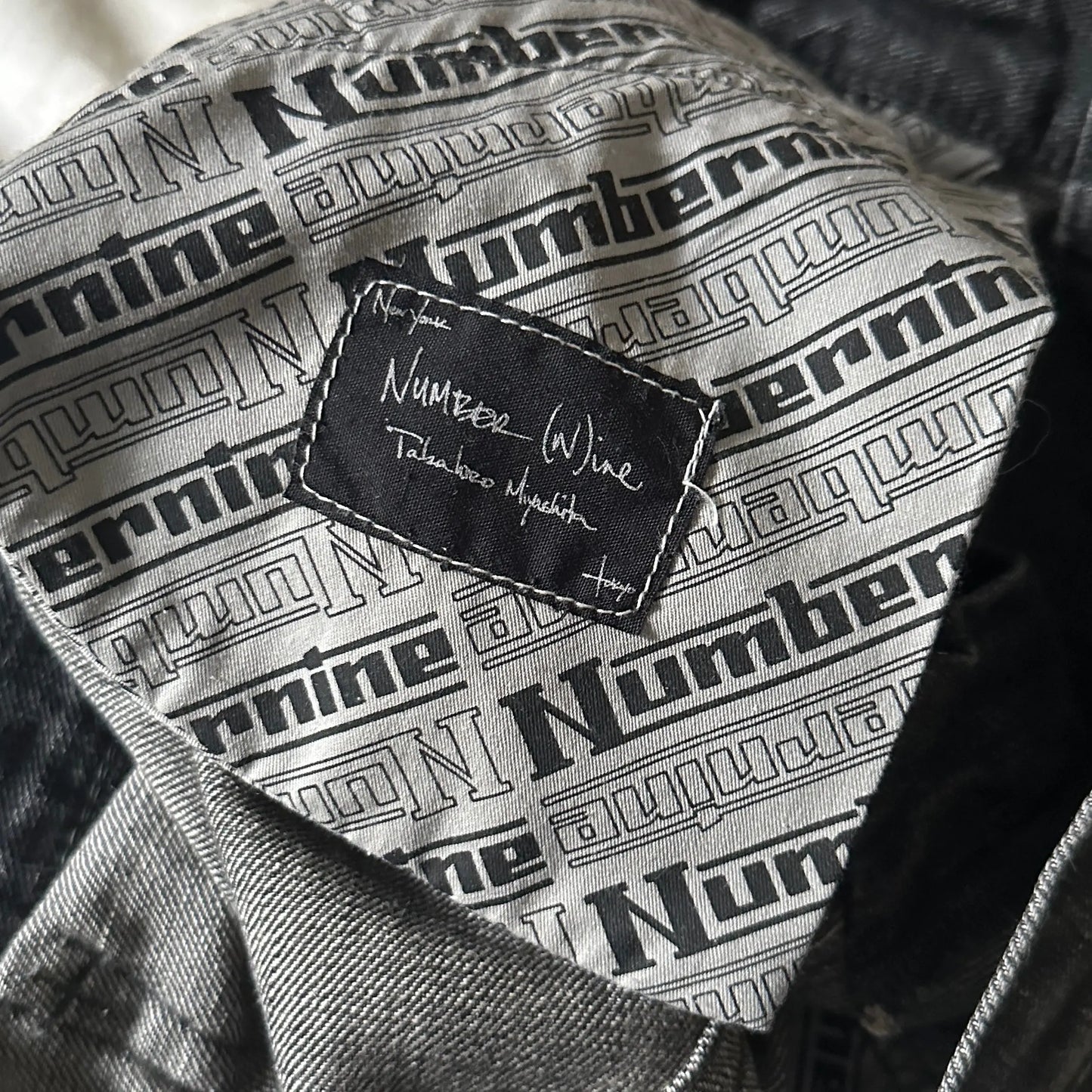 SS05 Number (N)ine “Nightcrawler” Denim - 269archive