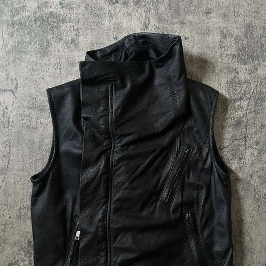 SS12 Rick Owens Women’s Runway “Naska” Lambskin Vest - 269archive