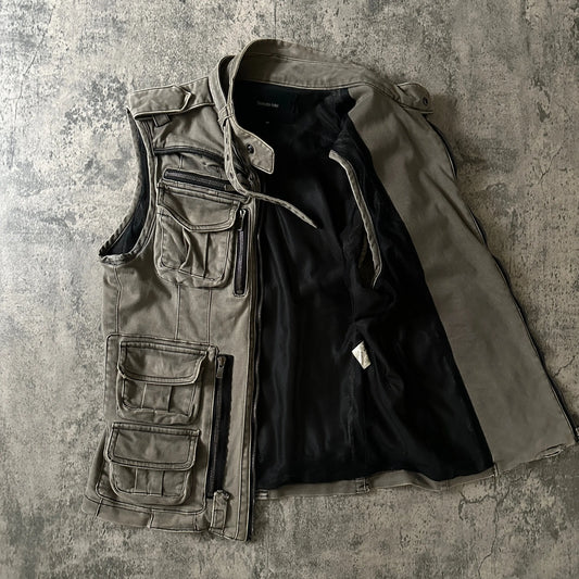 Yasuyuki Ishii “12-Pocket” Cargo Military Vest - 269archive