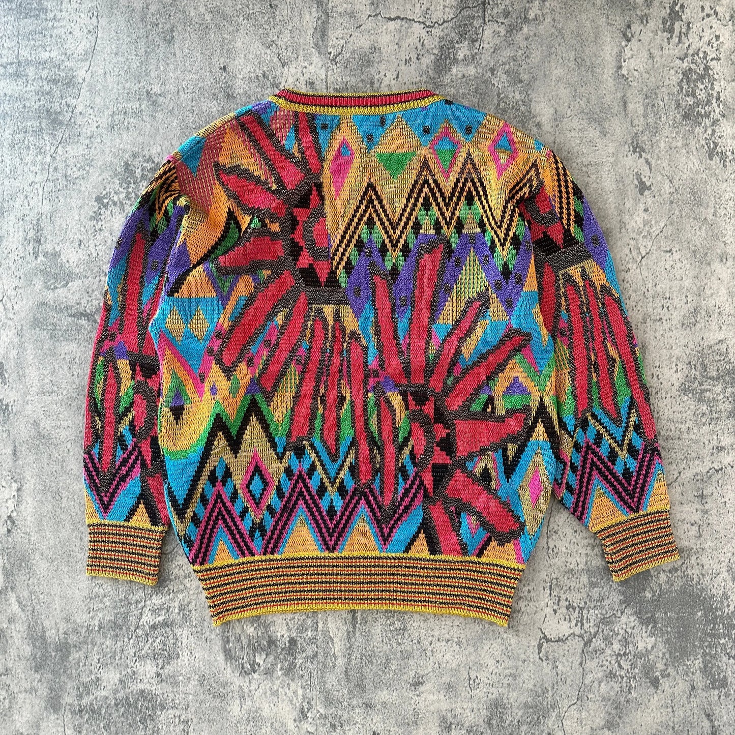 1980s Yoshiyuki Konishi Psychedelic Knit - 269archive