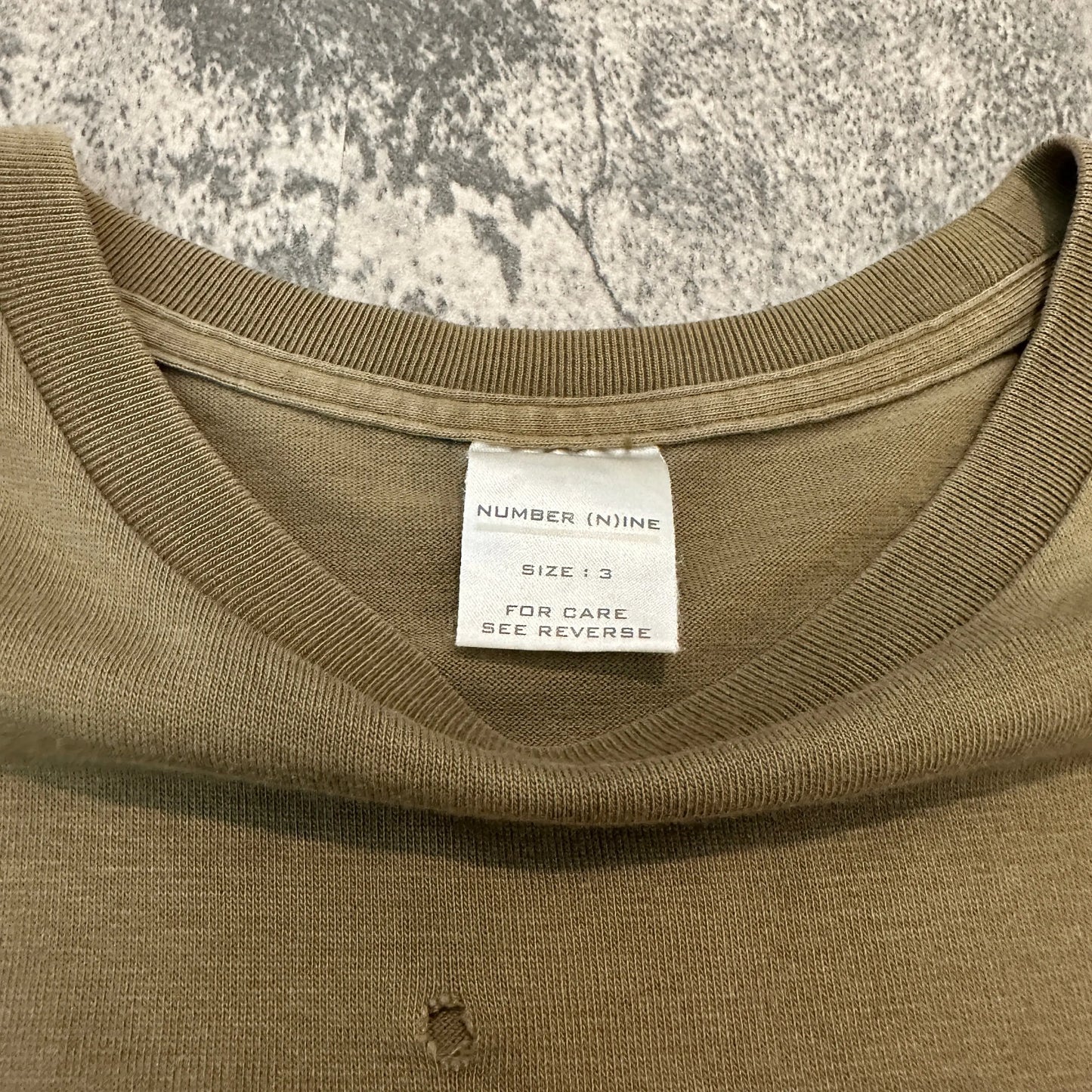 AW01 Number (N)ine Crest Tee - 269archive