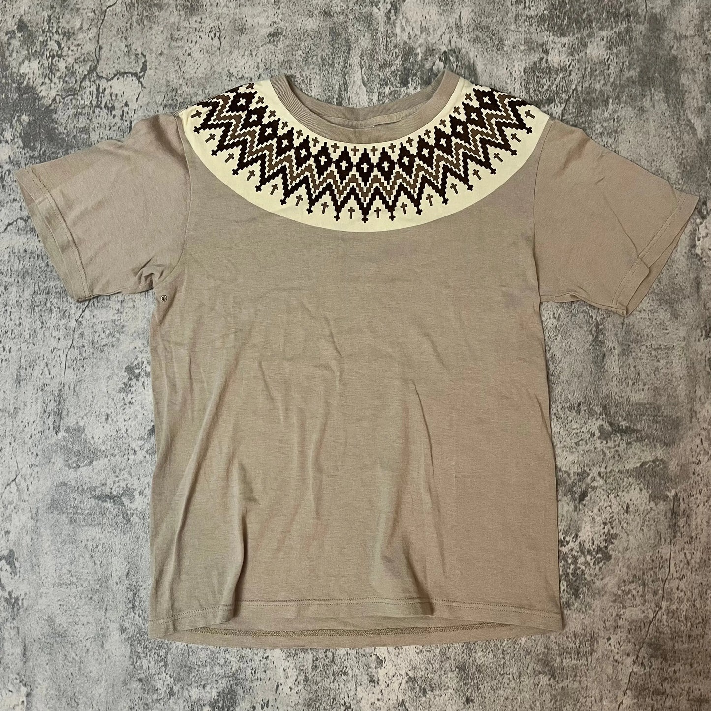 AW02 Number (N)ine Tribal Print T-shirt - 269archive
