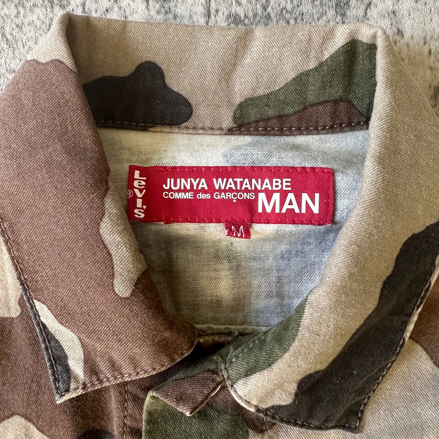 AW03 Junya Watanabe x Levi’s Camouflage Type III Jacket - 269archive