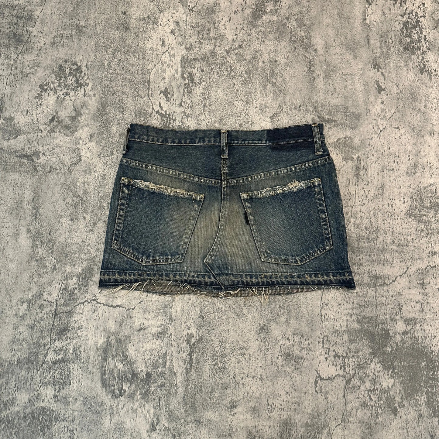 AW09 Undercover x Gilapple Distressed Mini Skirt - 269archive