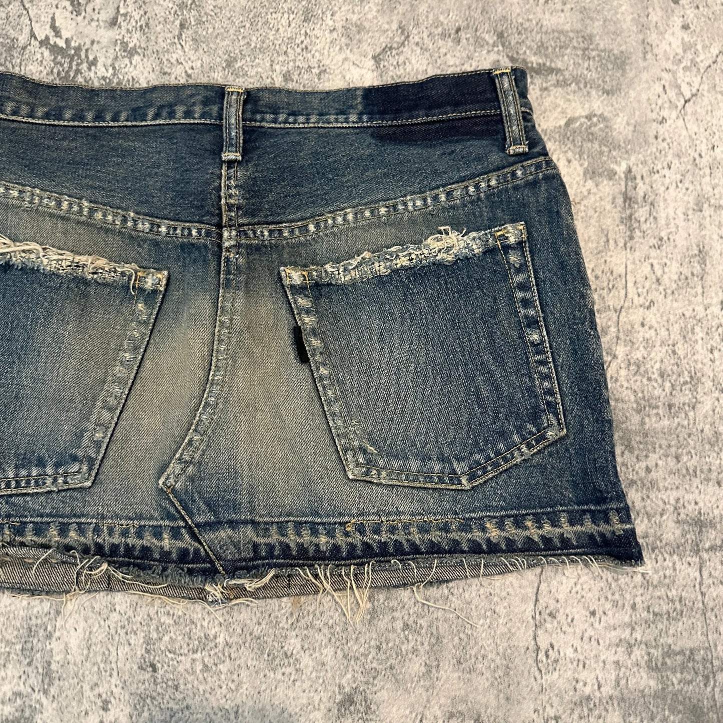 AW09 Undercover x Gilapple Distressed Mini Skirt - 269archive
