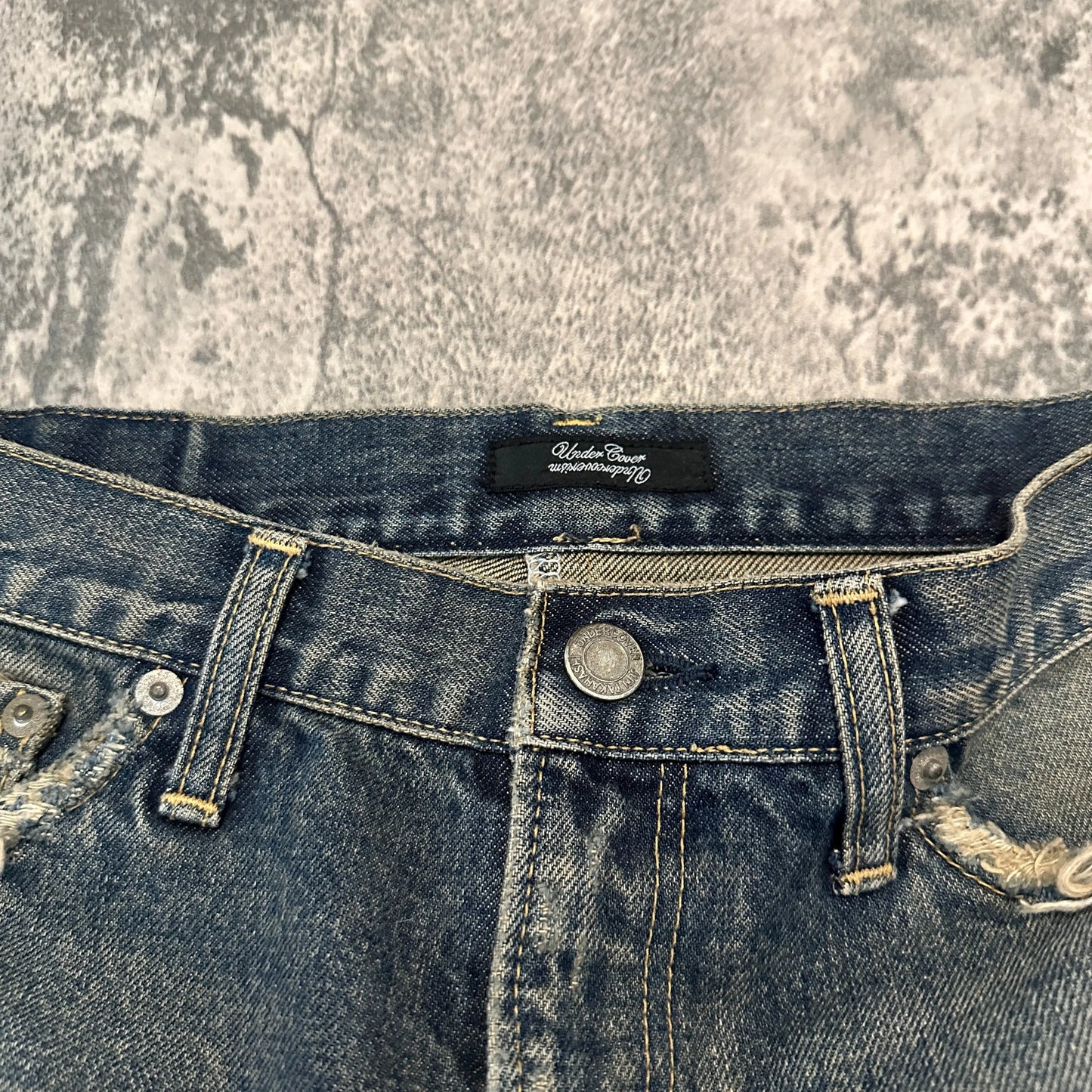 AW09 Undercover x Gilapple Distressed Mini Skirt - 269archive