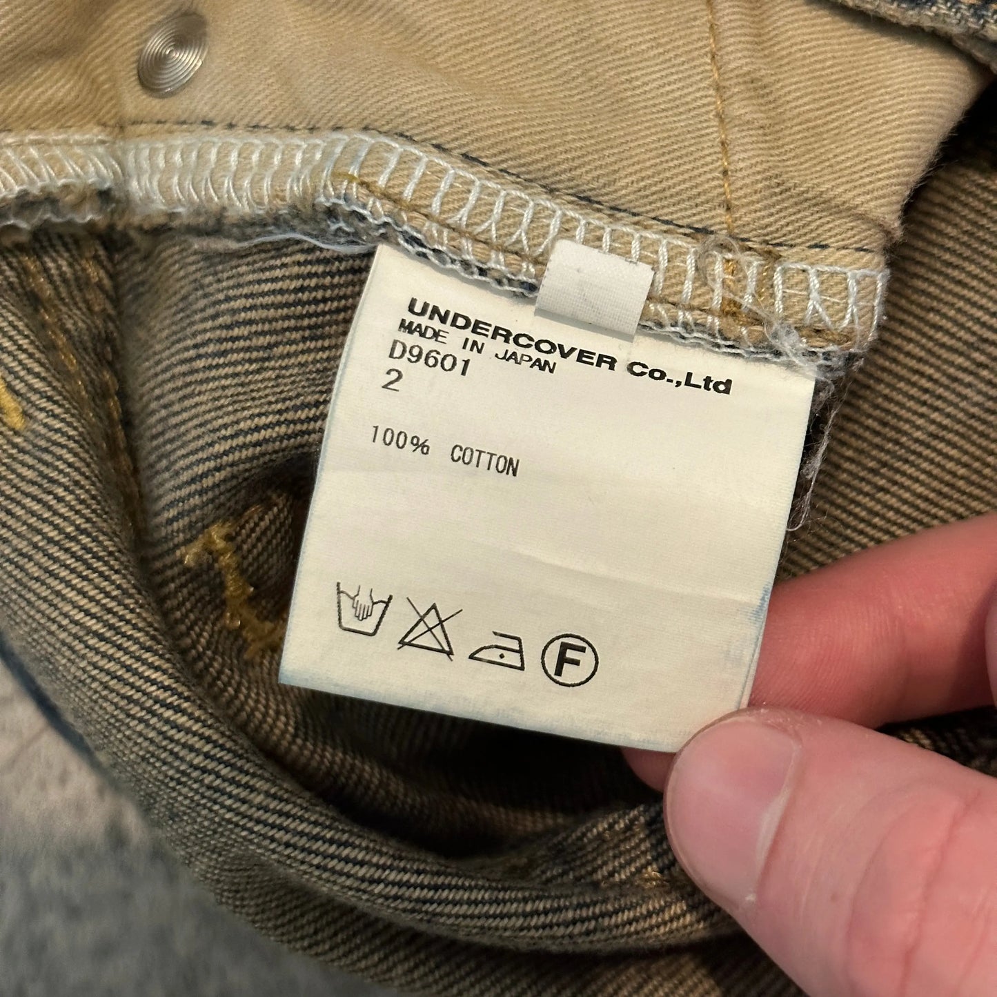 AW09 Undercover x Gilapple Distressed Mini Skirt - 269archive