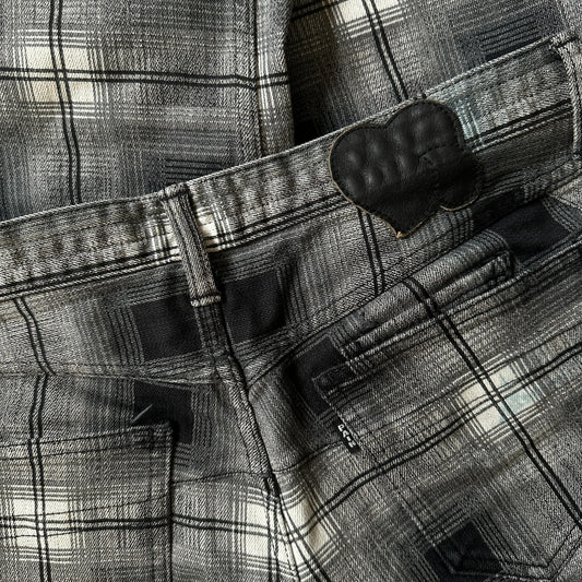 AW2007 Runway Number (N)ine Plaid Pain Denim - 269archive