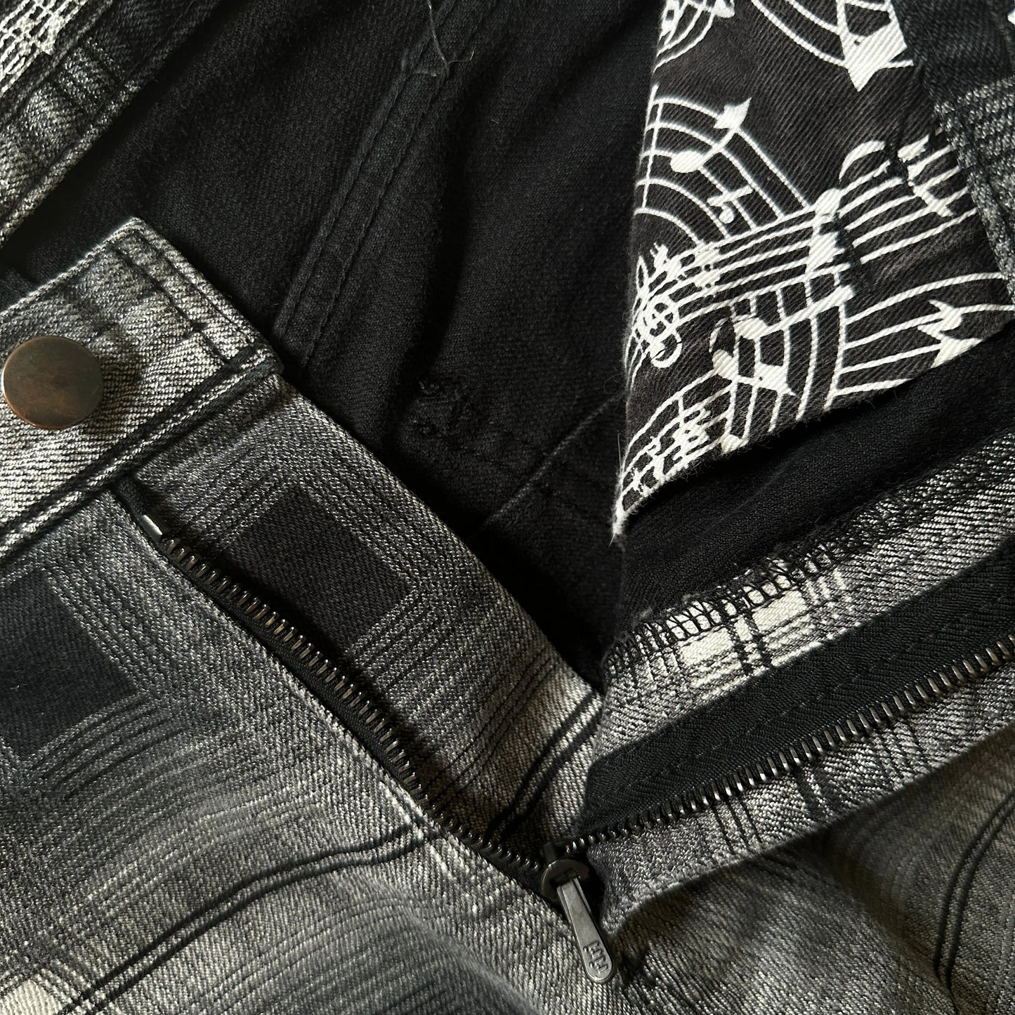 AW2007 Runway Number (N)ine Plaid Pain Denim - 269archive