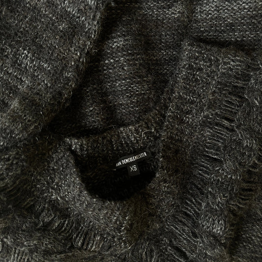 Ann Demeulemeester Loose-Knit Alpaca Sweater - 269archive