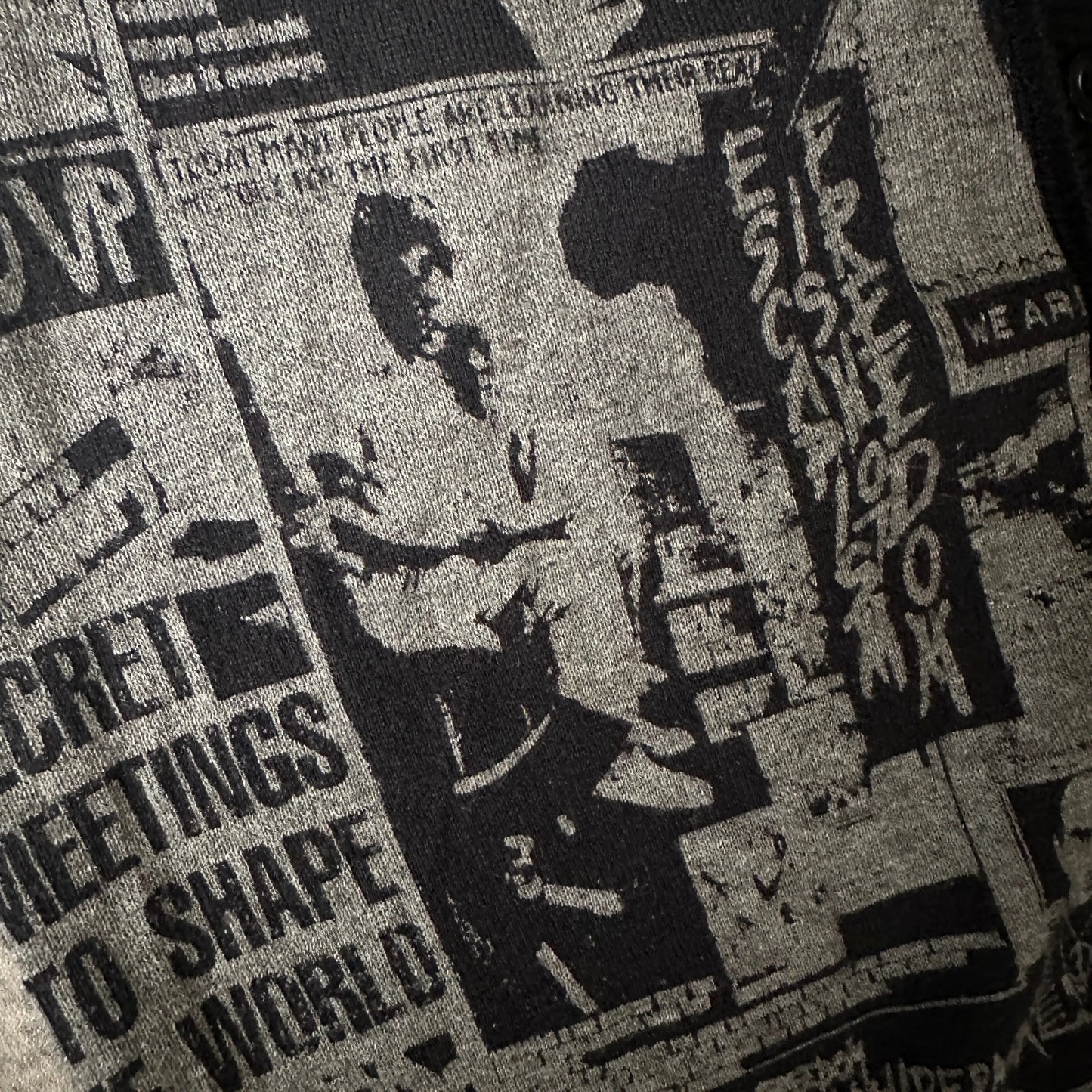Hysteric Glamour x Marc Stewart Newspaper Vest - 269archive