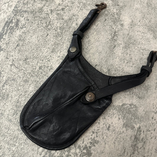 Isamu Katayama Backlash Leather Waist Bag - 269archive