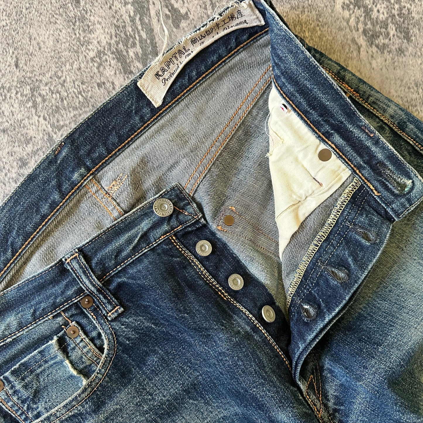 Kapital Indigo Selvedge Denim - 269archive