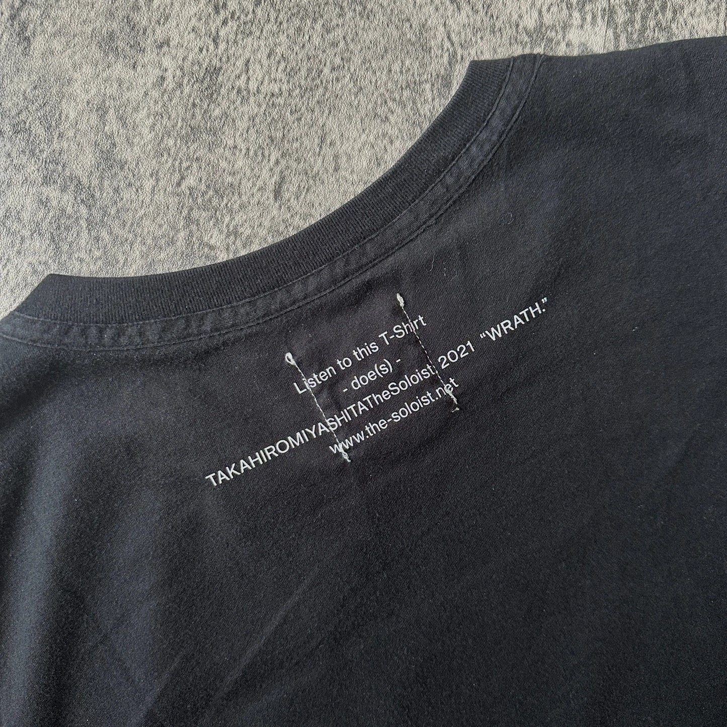Takahiromiyashita The Soloist “Wrath.” Pocket Tee - 269archive