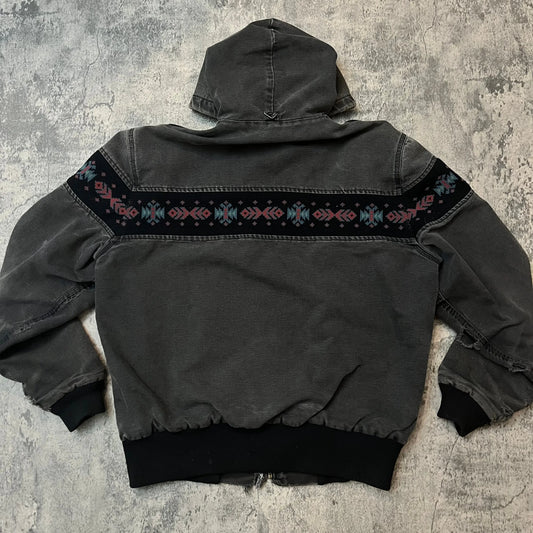 Vintage Carhartt Aztec Print Zip-Up - 269archive