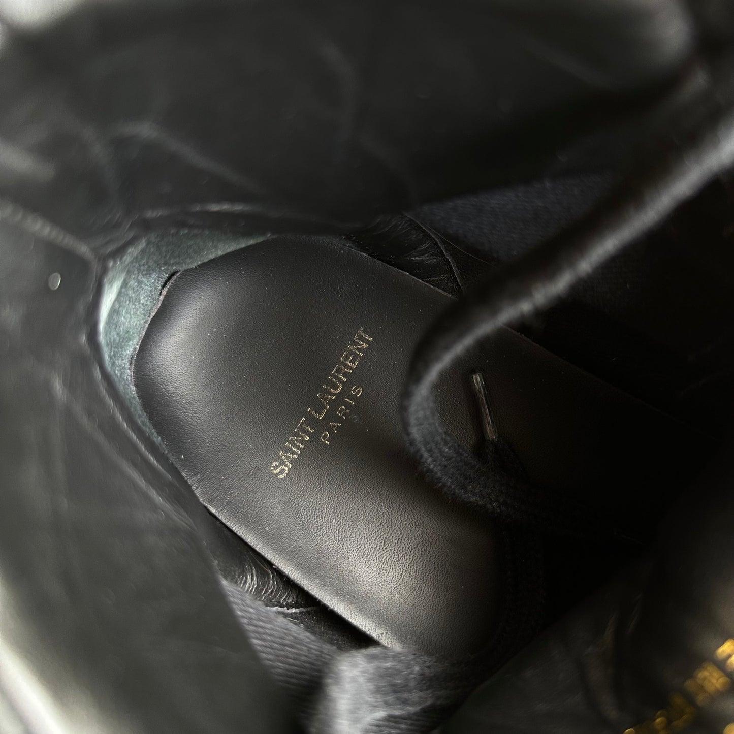 Distressed ‘SL-06’ Mid-Top Sneaker  Shoes 269archive