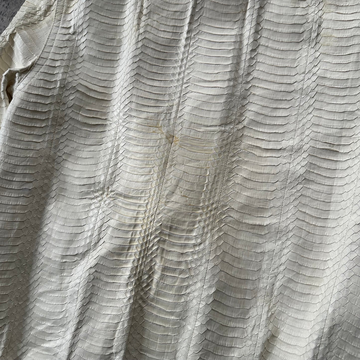 SS20 ‘Tecuatl’ Snakeskin Leather Jacket