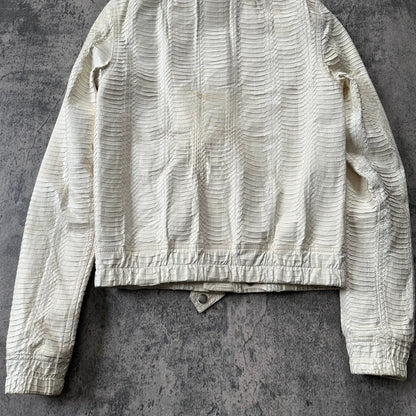 SS20 ‘Tecuatl’ Snakeskin Leather Jacket