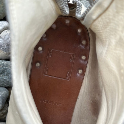 986 Horse Leather Back Zip Boots  Shoes 269archive