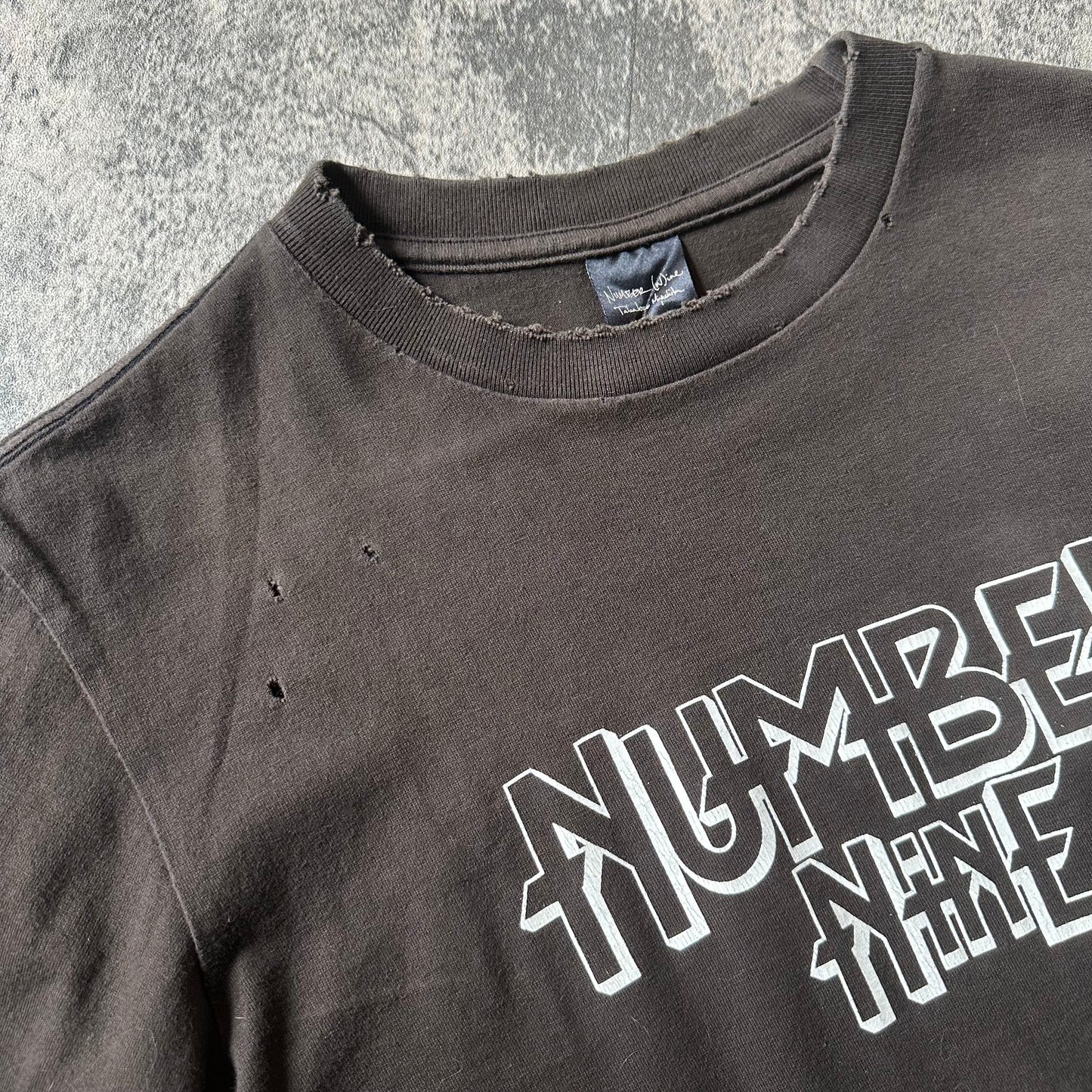 SS05 ‘Nightcrawler’ Distressed Logo Tee   269archive