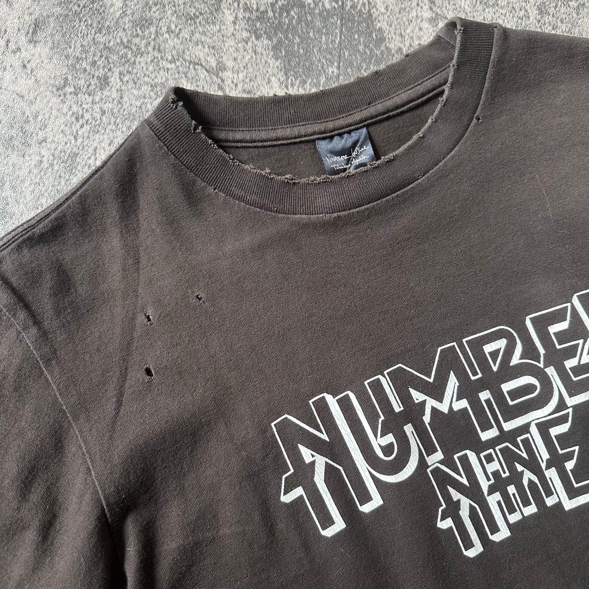 SS05 ‘Nightcrawler’ Distressed Logo Tee   269archive