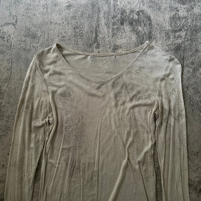 14th Addiction “Distressed Snakeskin” Long Sleeve - 269archive