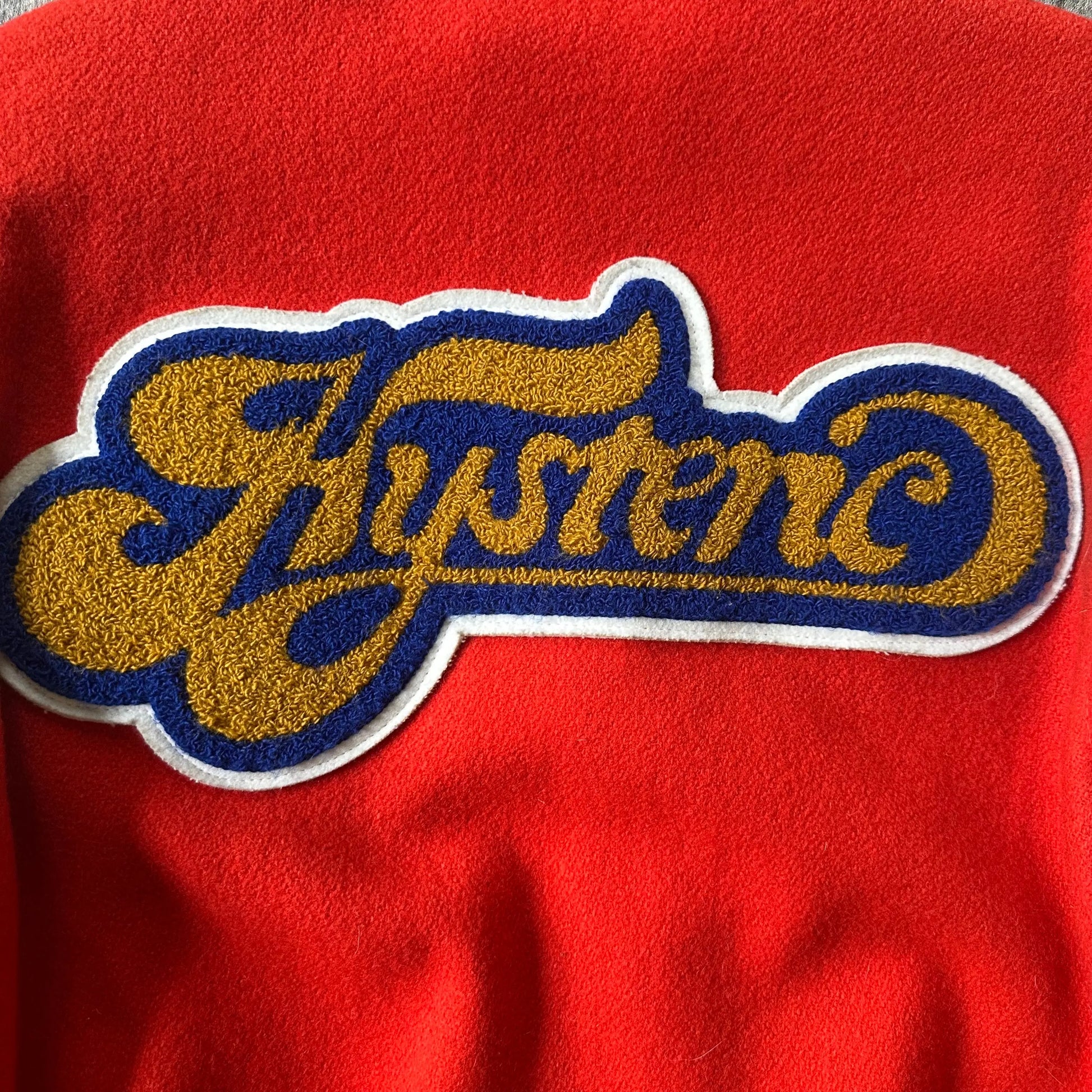 1990s Hysteric Glamour “666” Leather Varsity Jacket - 269archive