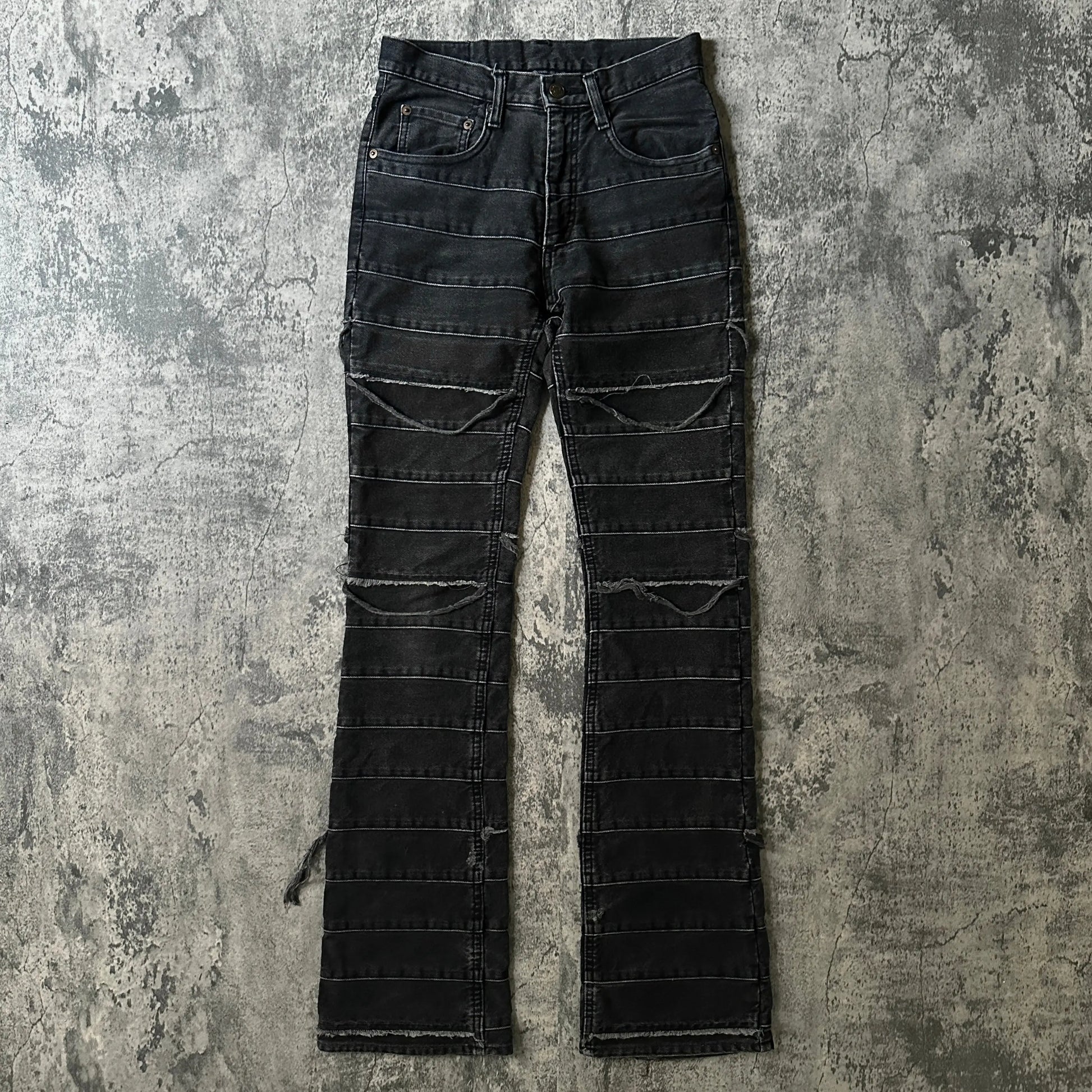 1990s Hysteric Glamour “Thrashed” Hagi Denim - 269archive