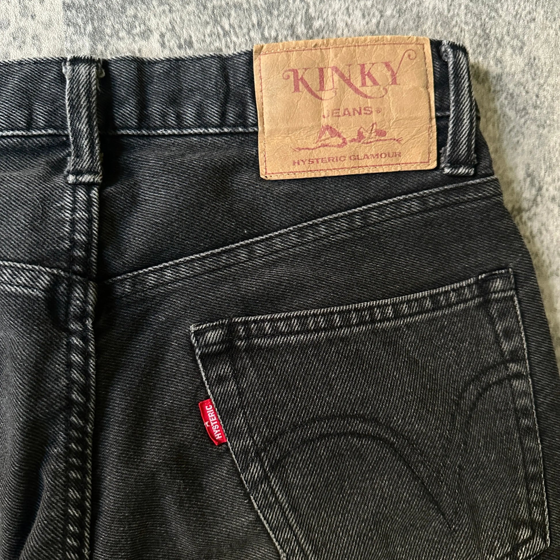 1990s Hysteric Glamour “Thrashed” Hagi Denim - 269archive