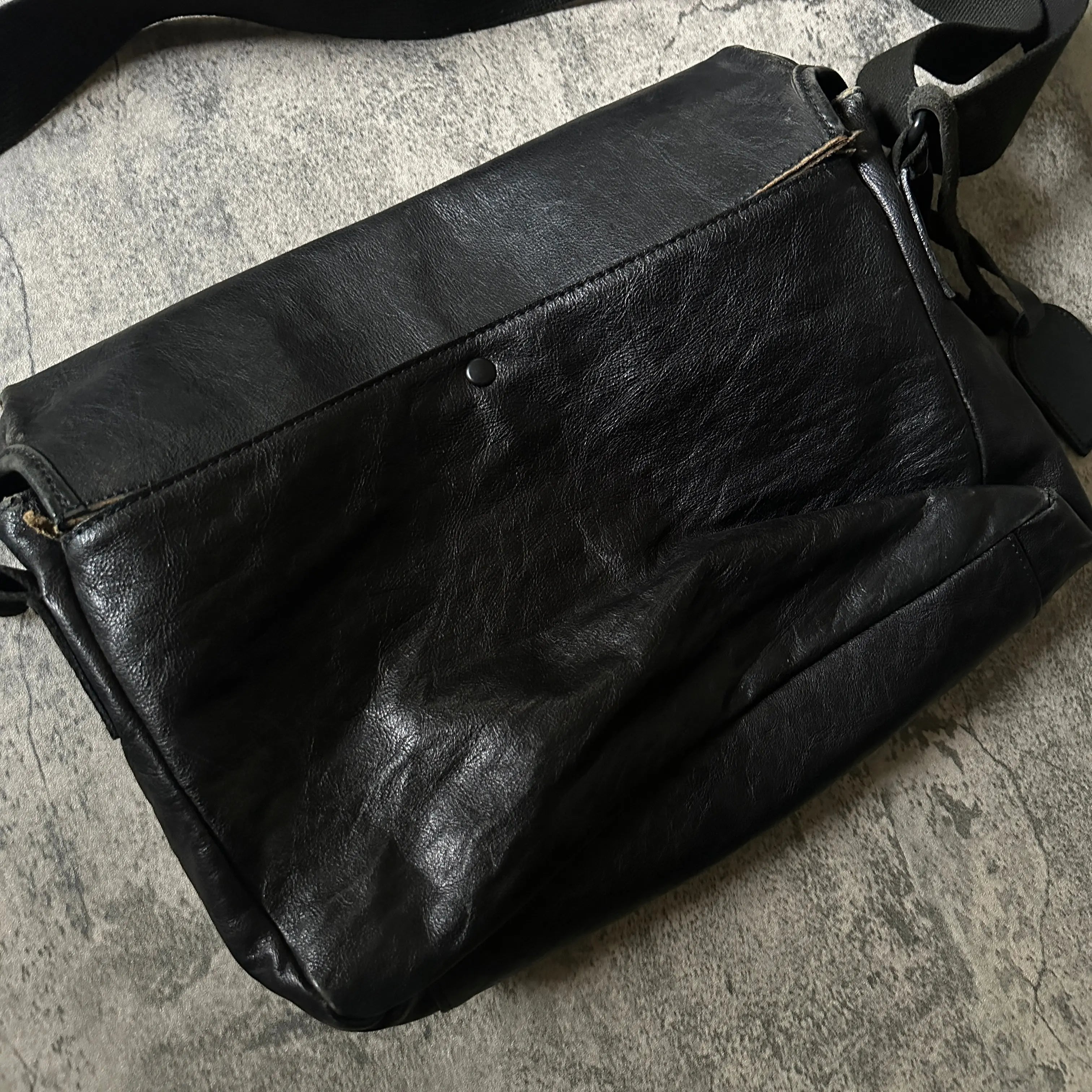 1990s Yohji Yamamoto Y's For Men “5-Pocket” Messenger Bag