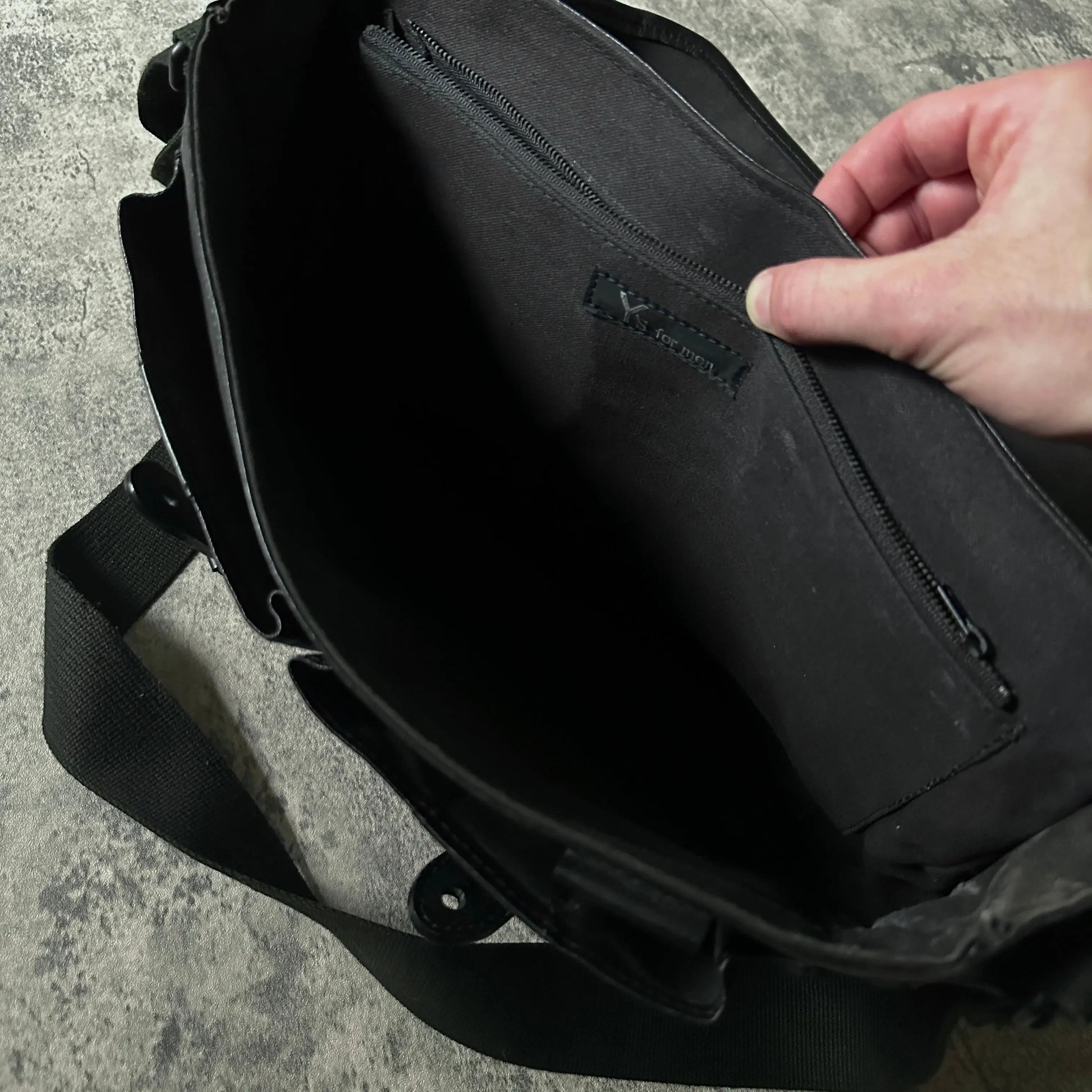1990s Yohji Yamamoto Y’s For Men “5-Pocket” Messenger Bag - 269archive