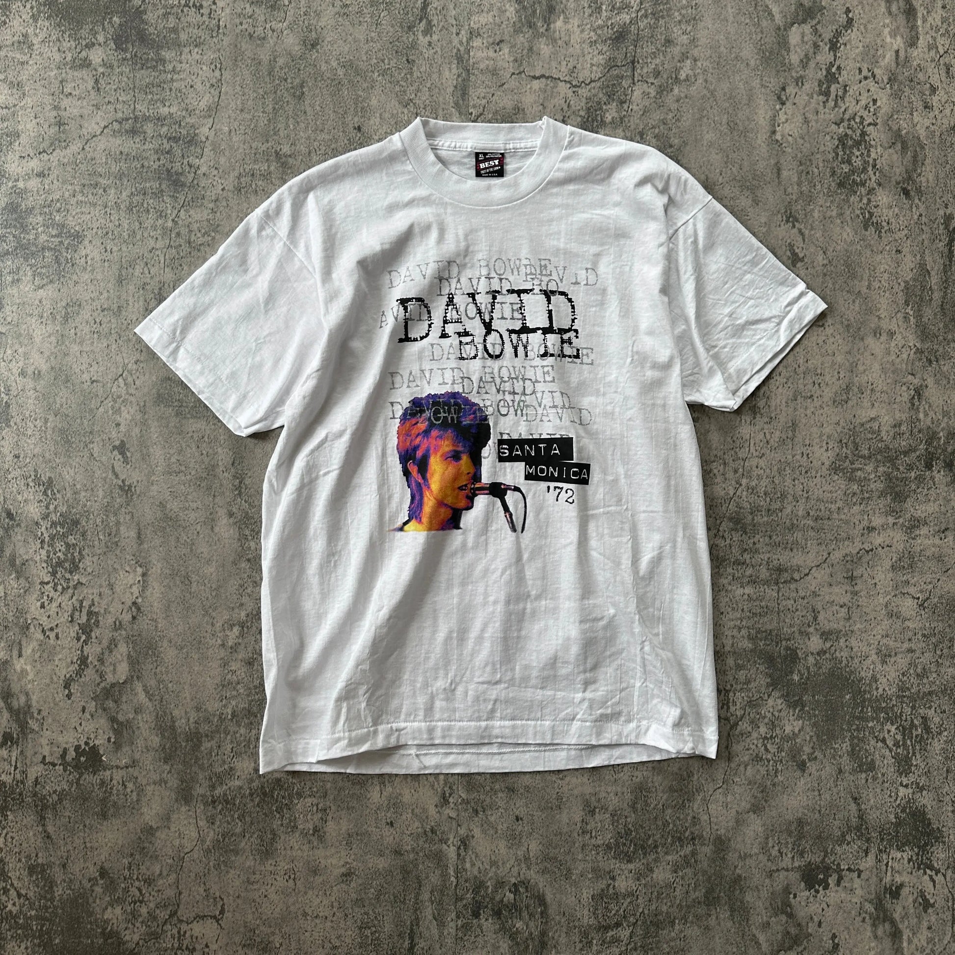 1995 David Bowie 1/1000 "Live At Santa Monica '72" Tee + Box Set - 269archive