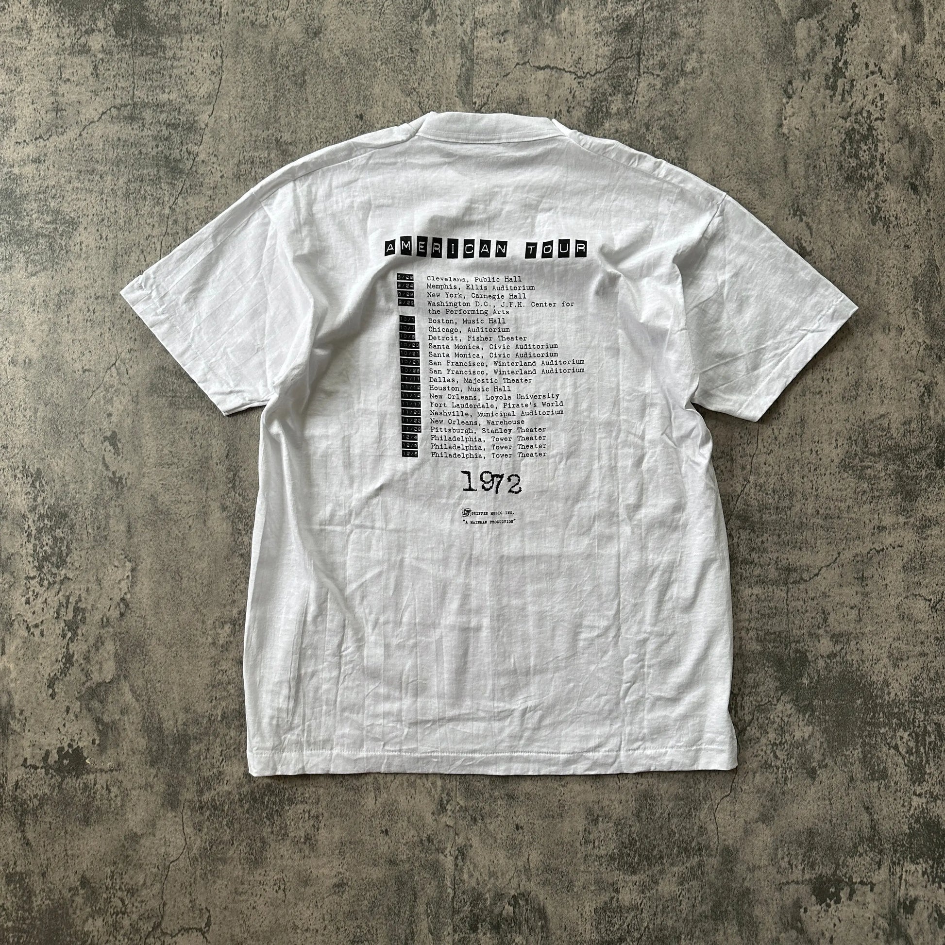 1995 David Bowie 1/1000 "Live At Santa Monica '72" Tee + Box Set - 269archive