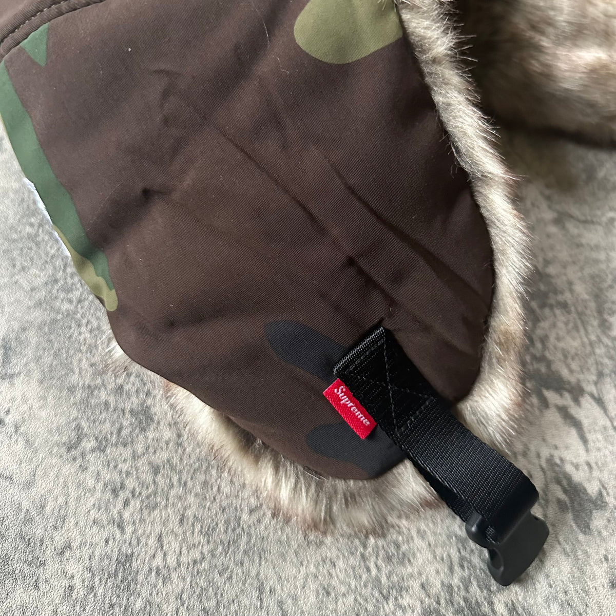 FW26 Camo Trooper Hat   269archive